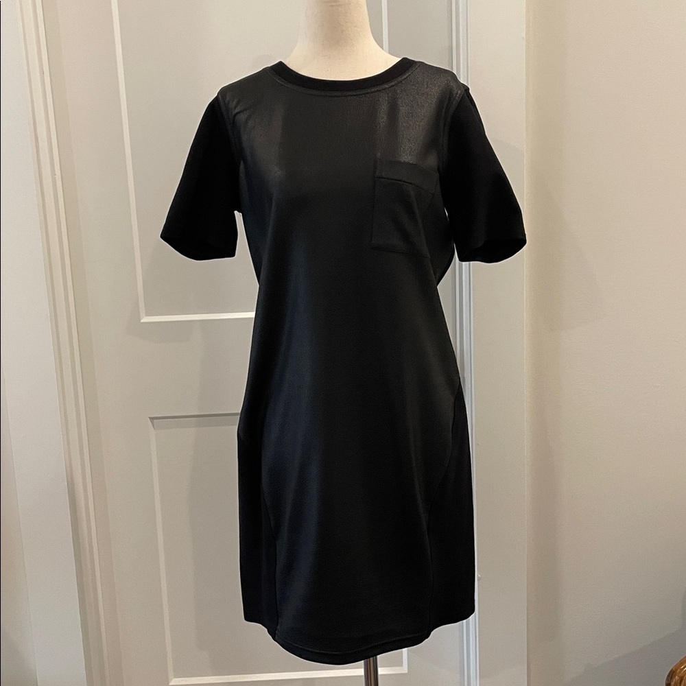 BCBGMaxAzria Black Mini Dress with Pocket